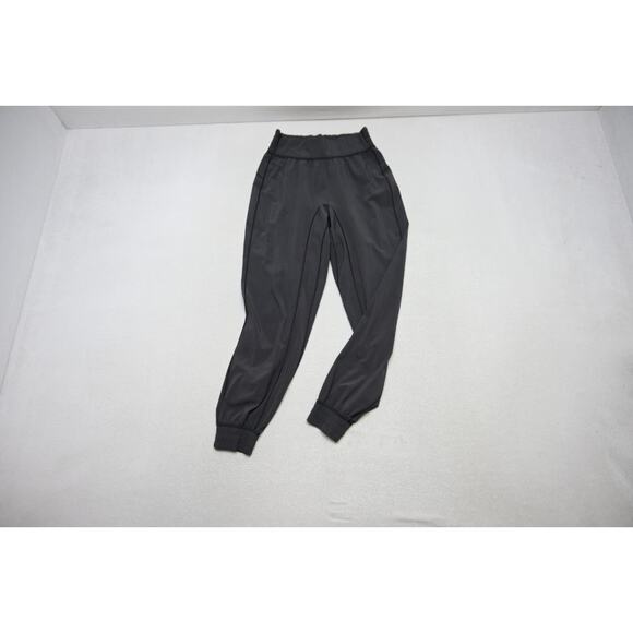 Lululemon Joggers Sweat Pants Performance Gray Athletic Yoga Womens Sz 4 - Picture 1 of 6
